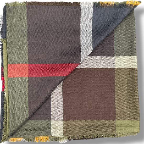 Barbour Saffron Tartan Scarf