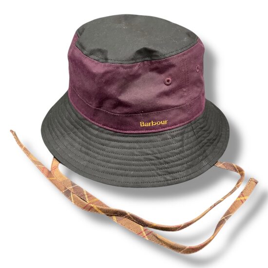 Barbour Brackley Wax Bucket Hat