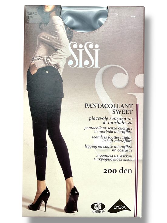 SiSi Footless Tights 200 den